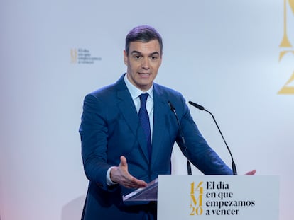 El presidente del Gobierno, Pedro Sánchez