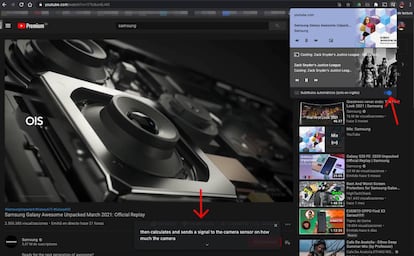 Subtítulos en tiempo real en Chrome.