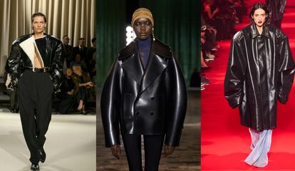 Desfile otoño-invierno 2024 de Schiaparelli, Saint Laurent y Vetements.