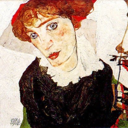<i>Retrato de Wally</i>, pintado por Egon Schiele en 1912 y propiedad del Museo Leopold de Viena.