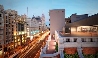 Proyecto para la rehabilitación del Palacio de la Música, en Gran Vía.