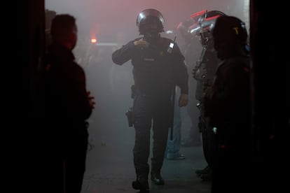 Operación de los Mossos d’Esquadra en Barcelona