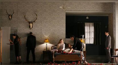 Escena final de 'Pelléas et Mélisande'.