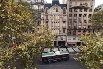 Vista desde el palacio Barolo.