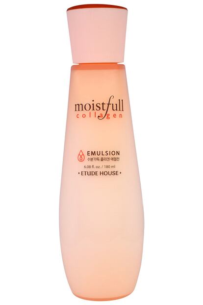 Moistfull Collagen Emulsion de Etude House


Hay dos ingredientes estrella en la fórmula de esta emulsión: el colágeno hidrolizado y el aceite de baobab, que son fantásticos para mantener la hidratación de la piel. Además, también ayuda a revitalizarla y suavizar las arrugas y líneas de expresión (14 euros).

 