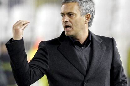 El entrenador del Real Madrid, José Mourinho