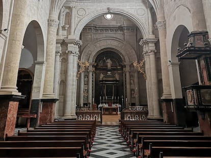 La iglesia de Santiago Apóstol, en Orihuela (Alicante).