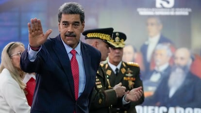 Nicolás Maduro al salir de la Suprema Corte en Caracas (Venezuela), el 31 de julio.