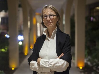 La ministra francesa de Cultura, Fran&ccedil;oise Nyssen, en Guanajuato