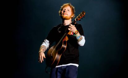 Ed Sheeran, el año pasado, en Budapest.