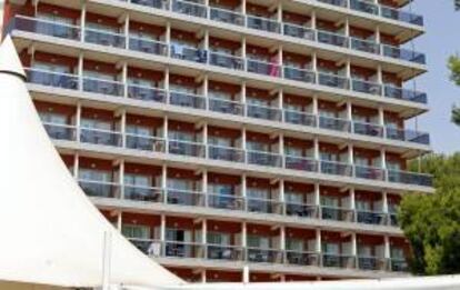 Fachada del hotel Obelisco de la Playa de Palma. EFE/Archivo