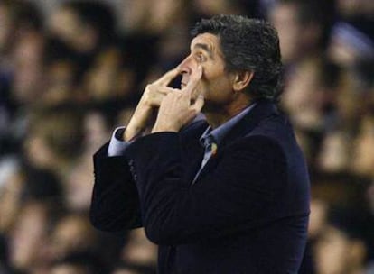 Juande Ramos, anoche en su estreno con el Tottenham.