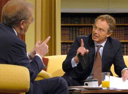 Tony Blair, durante una entrevista en la cadena BBC el pasado junio.