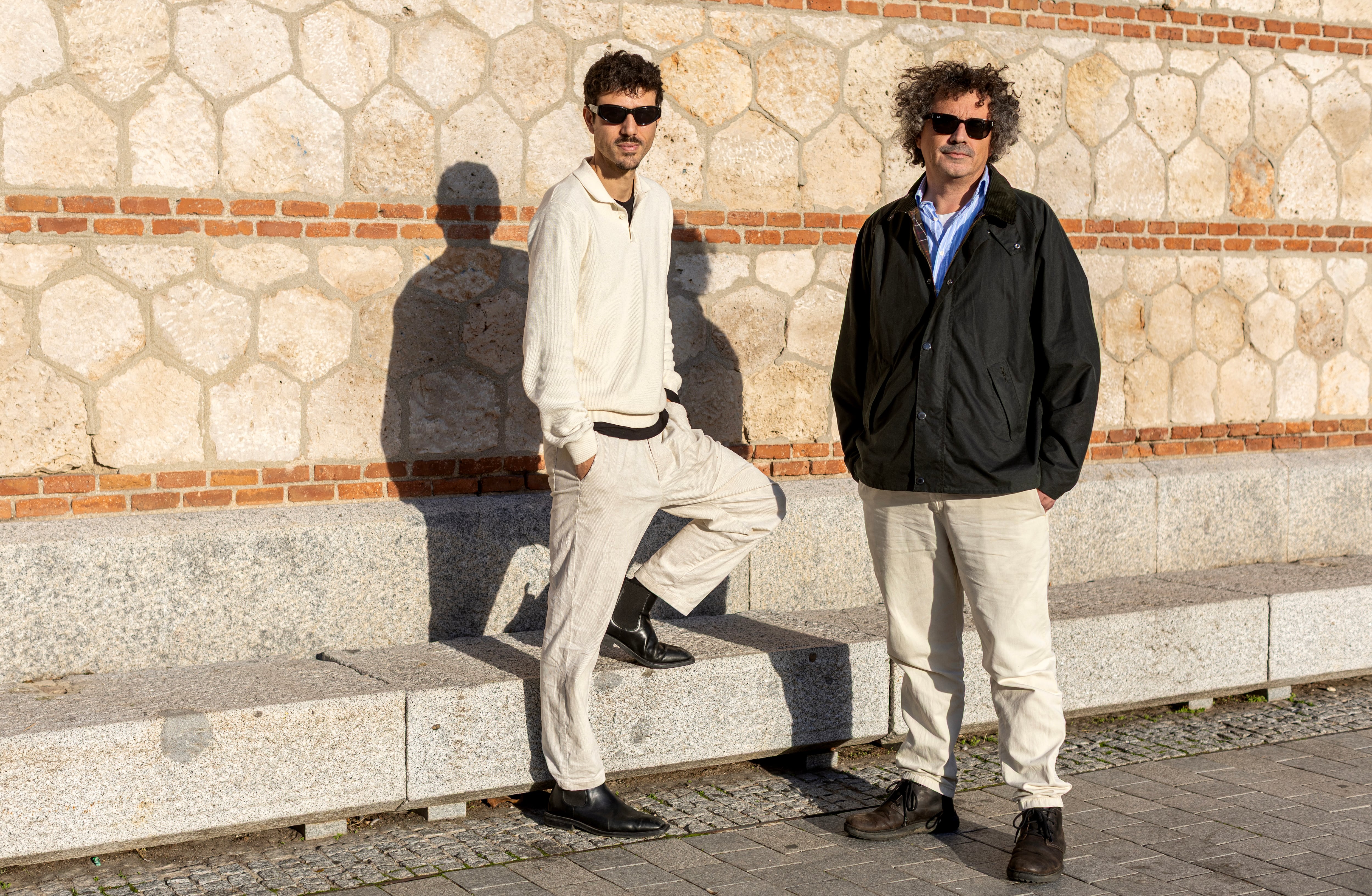 Lois Patiño e Ion de Sosa, en Matadero Madrid.