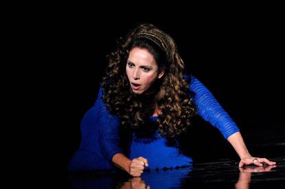 Ana Belén en la 'Fedra' dirigida por José Carlos Plaza con la versión de Juan Mayorga.