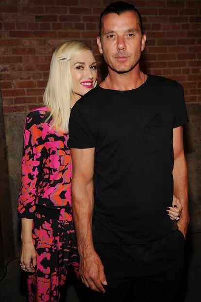 Gwen Stefani y Gavin Rossdale

	Saltaba la noticia: Una de las parejas más estables del mundo de la música se divorcia después de 13 años de matrimonio. La cantante de No Doubt ha alegado "motivos irreconciliables" como motivo de su separación.