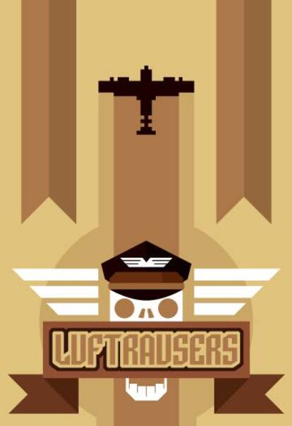 Póster del videojuego 'indie' 'Luftrausers'.