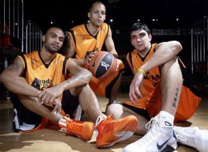 Gerald Fitch, Chris Thomas y Esteban Batista, las estrellas del Fuenlabrada.