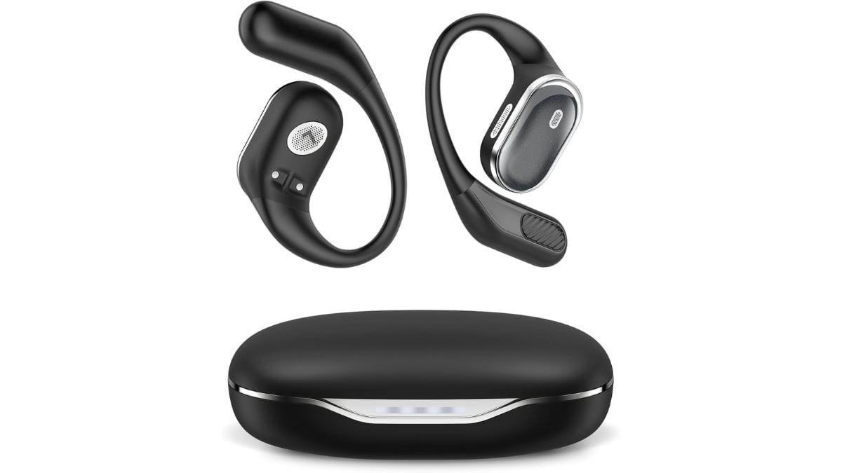 Auriculares de conducción ósea.
