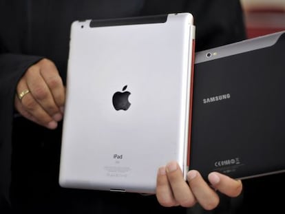 Apple acusa a Samsung de copiar sus diseños