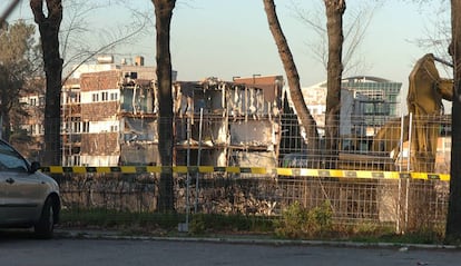 Antiguo Hospital del Aire en Madrid.