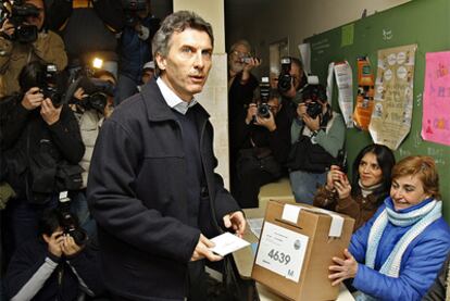 Mauricio Macri, expresidente del Boca, en 2007.