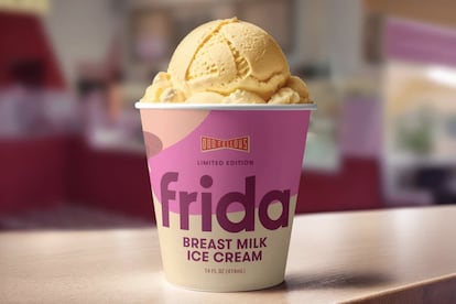 Helado con sabor a leche materna en Nueva York