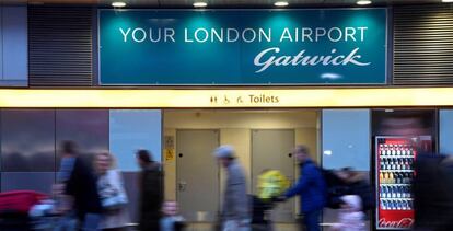 Terminal Sur del Aeropuerto de Gatwick (Londres).