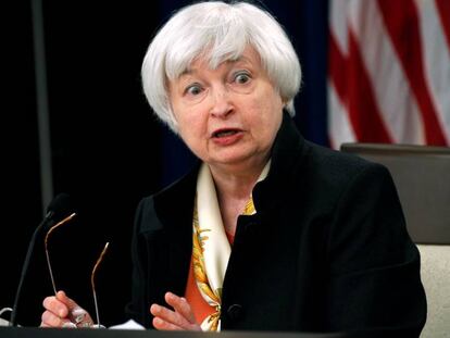 Janet Yellen, presidenta de la Reserva Federal