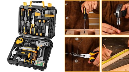 maletin de herramientas resistente y con asa ergonómica de grandes dimensiones