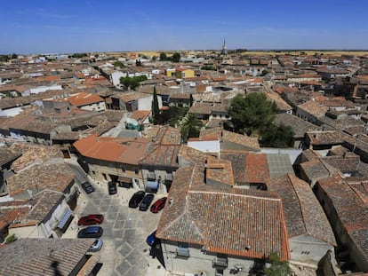 Vista de Colmenar de Oreja, en el sureste de la Comunidad de Madrid.