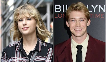 La cantante Taylor Swift y el actor Joe Alwyn.