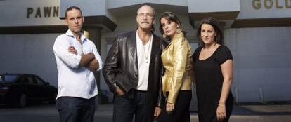 Los protagonistas del documental factual hecho en Detroit (EE UU) 'Empeños a lo bestia'.