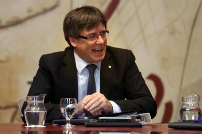 El president Carles Puigdemont.