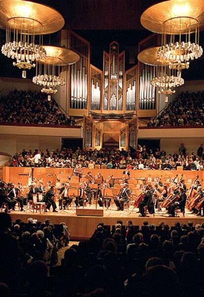 La Orquesta Nacional, en el Auditorio de Madrid.