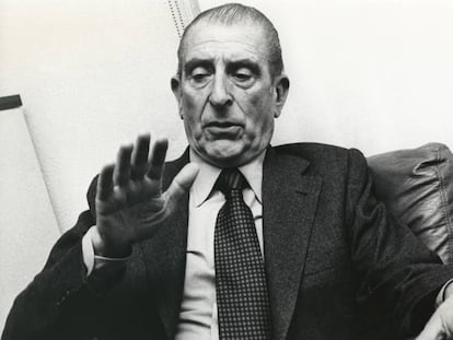 O ex-presidente chileno Eduardo Frei Montalva, fotografado em novembro de 1979.