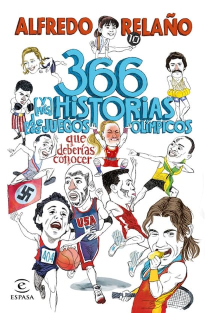 Libro 366 historias de los Juegos Olímpicos de Alfredo Relaño.