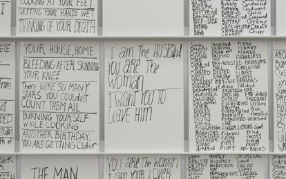 'The Meaning of Things', instalación de Mullican en la galería ProjecteSD