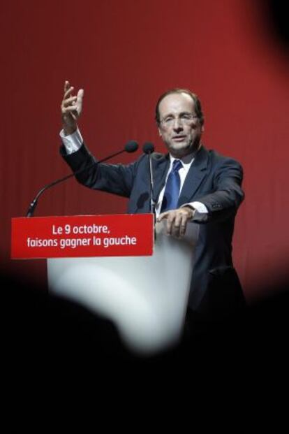 El socialista François Hollande.