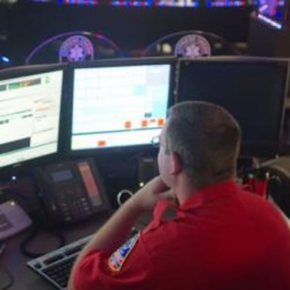 Sala de control con tecnología de EADS