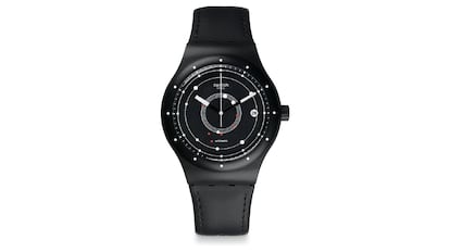 Reloj Swatch Automatic modelo SUTB400, similar al reloj Swatch del rely Felipe VI