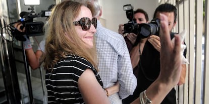 María José Carrascosa, la abogada española que pasó ocho años en prisión en Nueva Jersey (Estados Unidos) tras una controversia judicial con su exmarido a cuenta de la custodia de su hija.