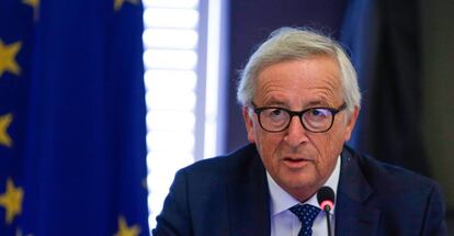 El presidente de la Comisión Europea, Jean-Claude Juncker.