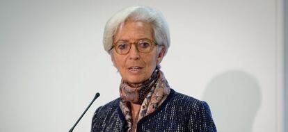 La directora gerente del Fondo Monetario Internacional (FMI), Christine Lagarde.