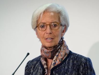 La directora gerente del Fondo Monetario Internacional (FMI), Christine Lagarde.