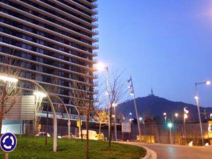 Edificio de viviendas promovidas por Habitat en L&rsquo;Hospitalet de Llobregat.