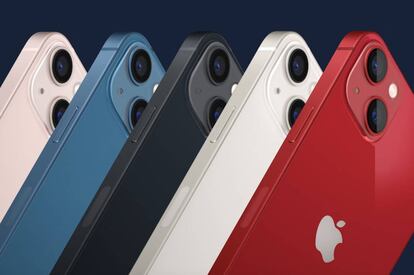 Colores del iPhone 13