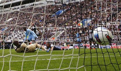 Touré, en el momento del segundo gol.