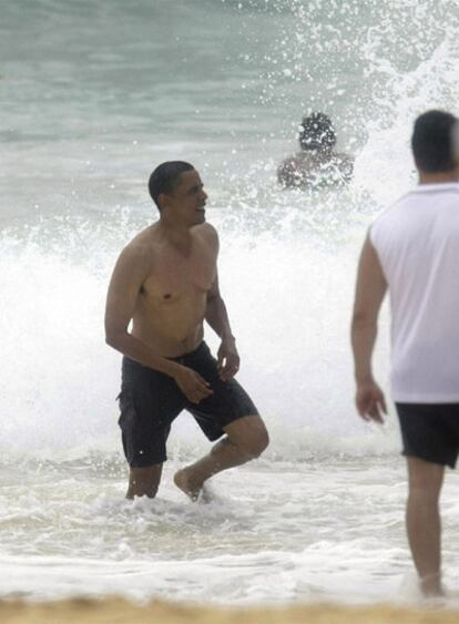 El presidente electo de Estados Unidos, Barack Obama, en una imagen  de agosto de 2008 en Hawai.
