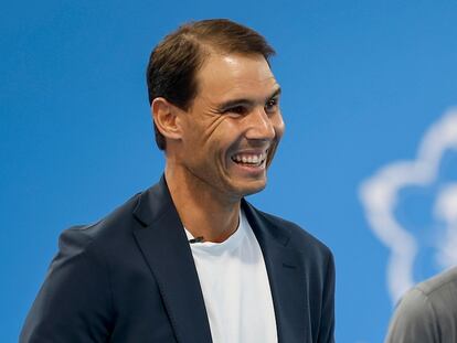 Rafael Nadal durante una visita a Arabia Saudí en diciembre.